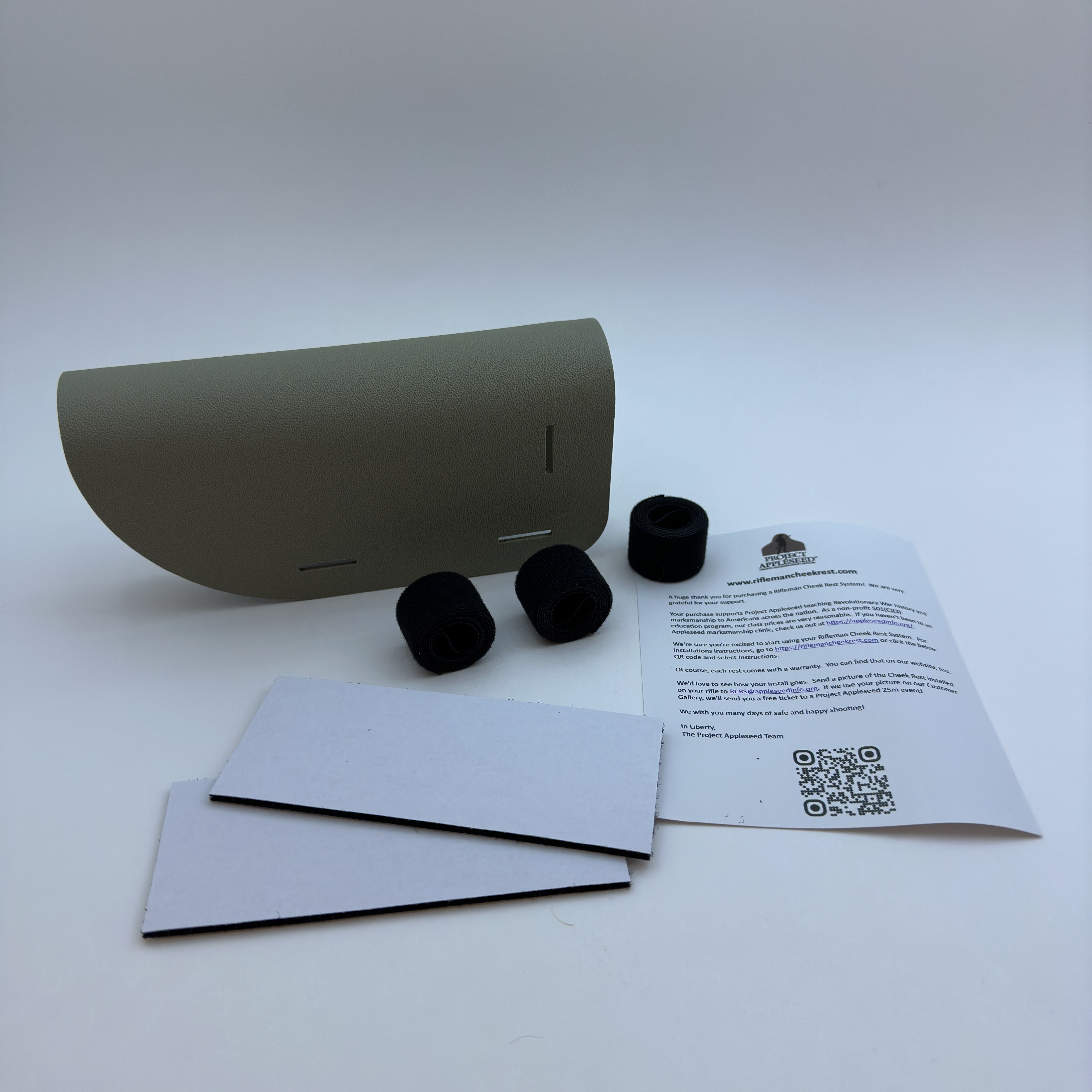 The Rifleman Cheek Rest System (RCRS)